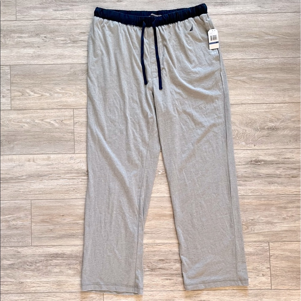 Nautica Mens Grey Lounge Pants